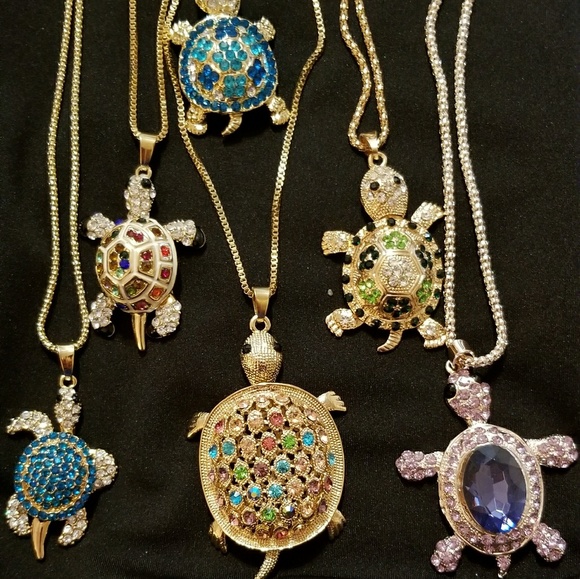 Betsey Johnson Jewelry Necklaces Hearts, Mermaids, Dragonflies, Airplanes, Stars - Picture 2 of 13